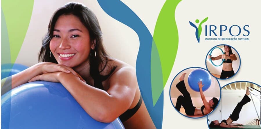 Arte de divulgação da IRPOS, Instituto de Reeducação Postural